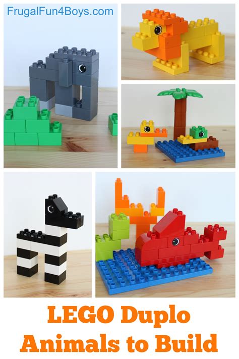 LEGO Duplo Animals to Build - Frugal Fun For Boys and Girls