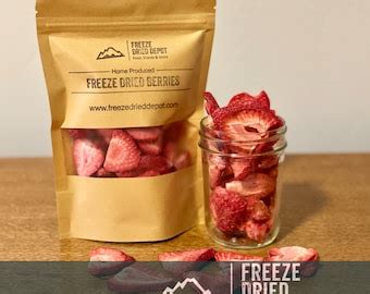 Freeze Dried Strawberries - Etsy