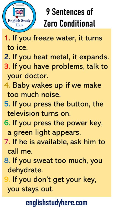 9 sentences of first conditional 9 example sentences type 1 ...