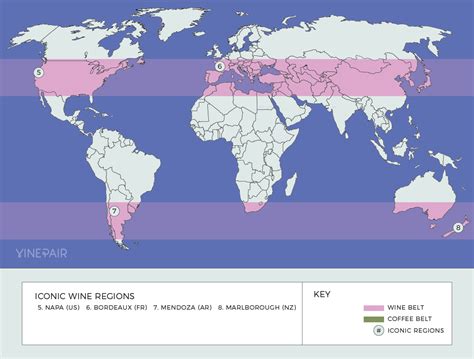 Wine Regions Of The World Map - Cape May County Map