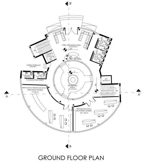 Pin on Pavilion design | Architecture drawing plan, Floor plan layout, Art galleries architecture