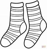 Outline Socks Colouring Pages Sketch Coloring Page sketch template
