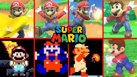 Super Smash Bros. Ultimate: Mario's Moveset Origins - YouTube