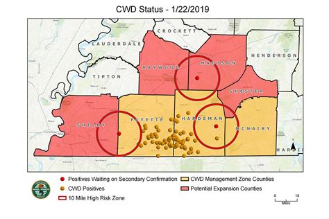 Potential Expansion of CWD Zone as TWRA continues to find CWD Positive ...