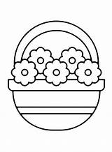 20  Flower Basket Coloring Pages Free Printable PDF & Online Coloring sketch template