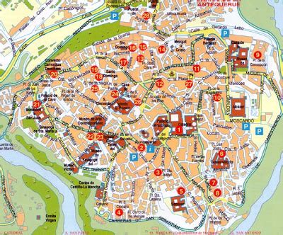 Map Of Tourist Sites In Seville - Travel News - Best Tourist Places In ...