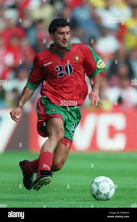 LUIS FIGO PORTUGAL & BARCELONA 23 June 1996 Stock Photo - Alamy