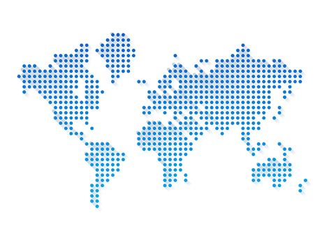 Outline Map Of World Simple Flat Vector Illustration - vrogue.co
