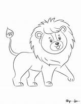 Lion Coloring Pages  Skip To My Lou sketch template