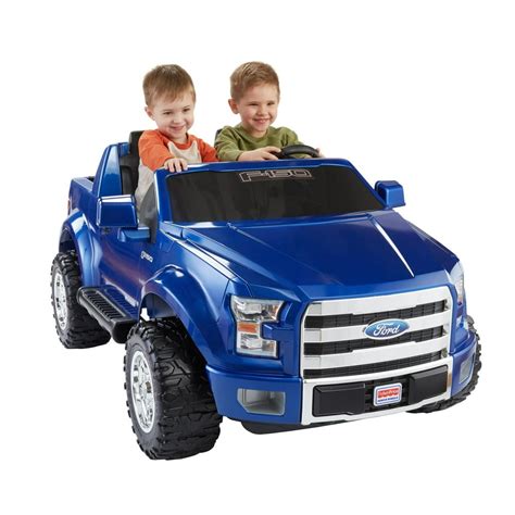 Power Wheels Ford F-150 12-V Battery-Powered Ride-On Vehicle, Blue ...