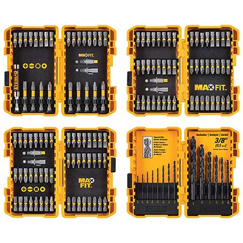 DEWALT MAXFIT Screwdriving and Drill Bit Set (136-Piece) | The Home Depot Canada