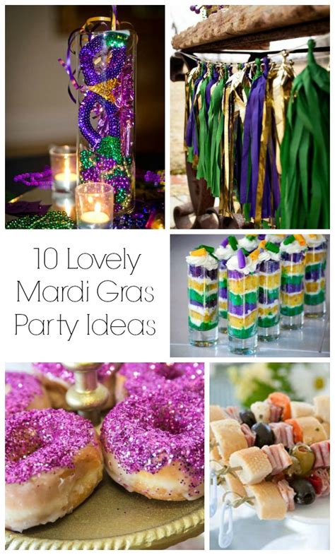 10 Of Our Favorite Mardi Gras Party Ideas! - B. Lovely Events