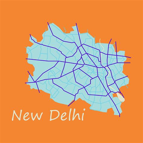 New Delhi Map Illustrator Vector Maps - vrogue.co