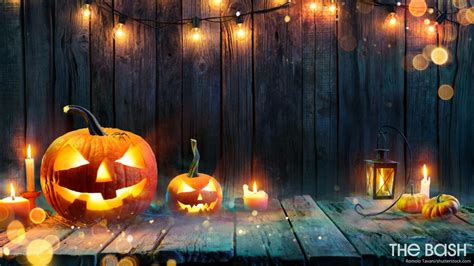 Halloween Night Zoom Background Pack Virtual Background Instant ...