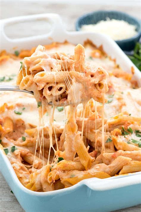 Easy Baked Penne - Crazy for Crust