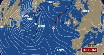 Ayrshire geography: Classic Winter anticyclone –not quite