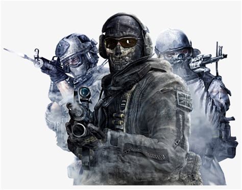 Cod Modern Warfare - Ghost Call Of Duty Ghost Transparent PNG - 1024x768 - Free Download on NicePNG
