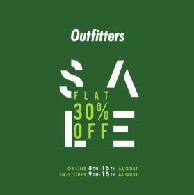 Outfitters Azadi Sale Flat 30% OFF - Saleboard