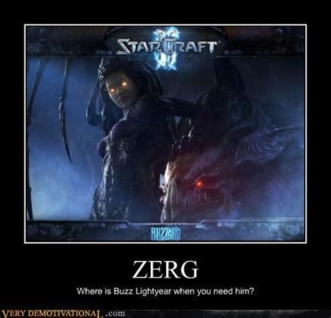 Very Demotivational | Starcraft, Starcraft 2, Starcraft zerg