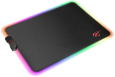 Havit RGB Gaming Mouse Pad Soft Non-Slip Rubber Base Mouse Mat for ...