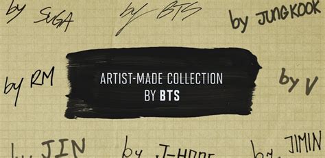 BTS Is Designing Their Own Merch, Here's Everything You Need To Know - Koreaboo