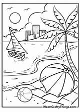Children Playing At The Beach Coloring Pages sketch template