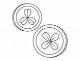 Coins Clip Art Coloring Pages sketch template