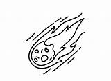 Free Printable Asteroid Coloring Page  Pages sketch template