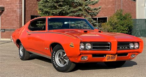 Check Out This 1969 Pontiac GTO Judge (And Its Incredible License Plate) On Mecum Auctions