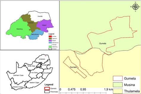 The Geographical Map Indicating the Location of Thulamela and Musina ...