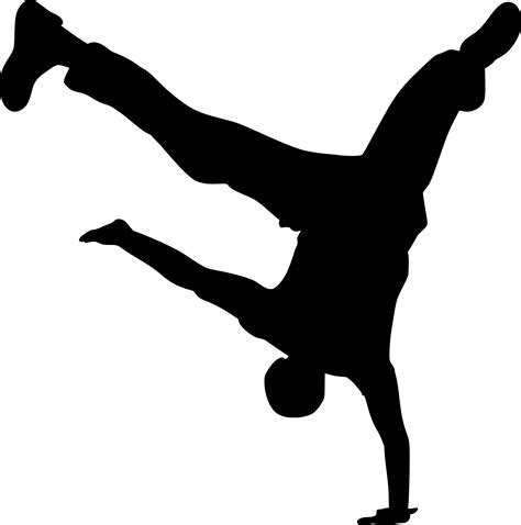 10 Break Dance Silhouette (PNG Transparent) | OnlyGFX.com