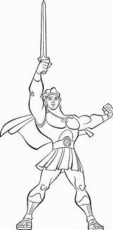 Free Printable Hercules Coloring Pages For Kids sketch template