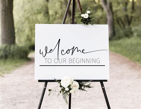 Templates For Wedding Signs