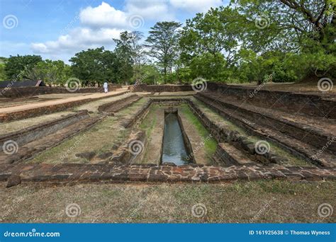 The Royal Gardens at Sigiriya Rock. Stock Photo - Image of terraces, architecture: 161925638