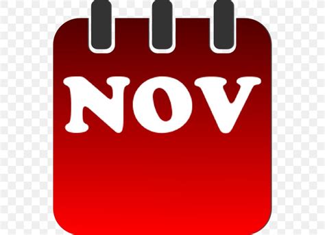 November Calendar Clip Art, PNG, 552x595px, November, Brand, Calendar, Free Content, Heart ...