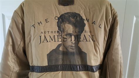 James Dean Leather Jacket Authentic Classic - Gem