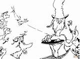 Printable Green Eggs And Ham Coloring Pages sketch template