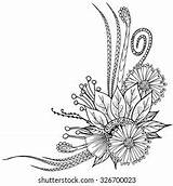 801 Adult coloring corner Stock Vectors Images & Vector Art  Shutterstock sketch template