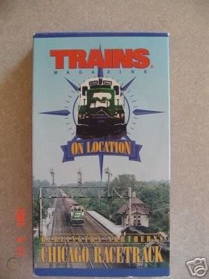 Trains on location VHS BN Chicago race track | #26931411