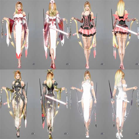 My favorite Lahn outfits I have : r/blackdesertonline