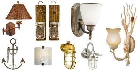 Beach Wall Sconce Lights & Coastal Wall Sconces - Beachfront Decor | Rustic candle wall sconces ...