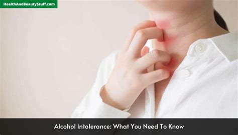 Alcohol Intolerance: What You Need To Know