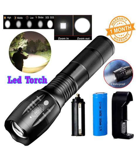 MS 12W Flashlight Torch Waterproof Torch - Pack of 1: Buy MS 12W Flashlight Torch Waterproof ...