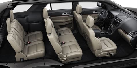 Leather seating options in the Ford Explorer