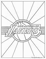 Los Angeles Lakers Coloring Pages  Nation sketch template