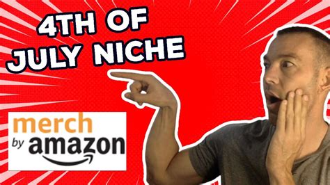 Trending Niches For Merch By Amazon - 4th Of July Niche - Merch By ...