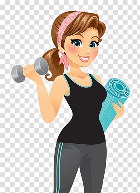 Workout Cartoon Transparent Exercise Cartoon Png Clipart Full Size ...