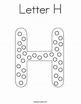 Letter H Coloring Page  Twisty Noodle sketch template