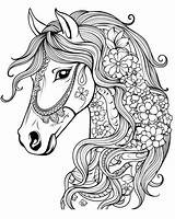 Horse Coloring Pages sketch template