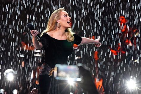 Adele Warns Fans: 'I'll Kill You' For Throwing Items on Stage